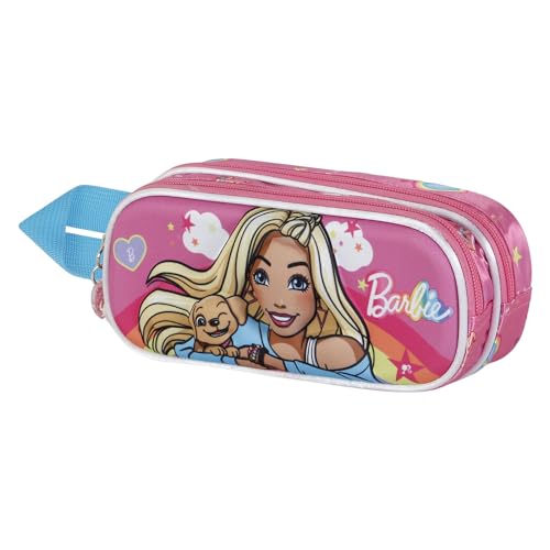 Barbie Rainbow-3D Doppelfedermäppchen, Rosa, 22 x 9,5 cm Barbie Rainbow-3D Doppelfedermäppchen, Rosa, 22 x 9,5 cm von KARACTERMANIA