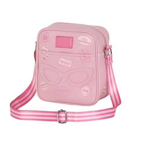 Barbie Travel-Sling Fashion-Tasche, Rosa, 17 x 16 cm von KARACTERMANIA