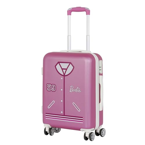 Barbie Varsity-ABS 4-Rad-Kabinenkoffer, Rosa, 20 x 38 x 55cm, Kapazität 27 L Barbie Varsity-ABS 4-Rad-Kabinenkoffer, Rosa, 20 x 38 x 55cm, Kapazität 27 L von KARACTERMANIA
