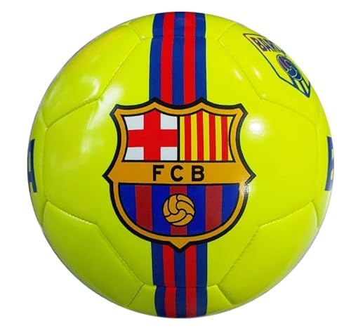 Barcelona Ball in Neongelb, offizieller FC von Barcelona