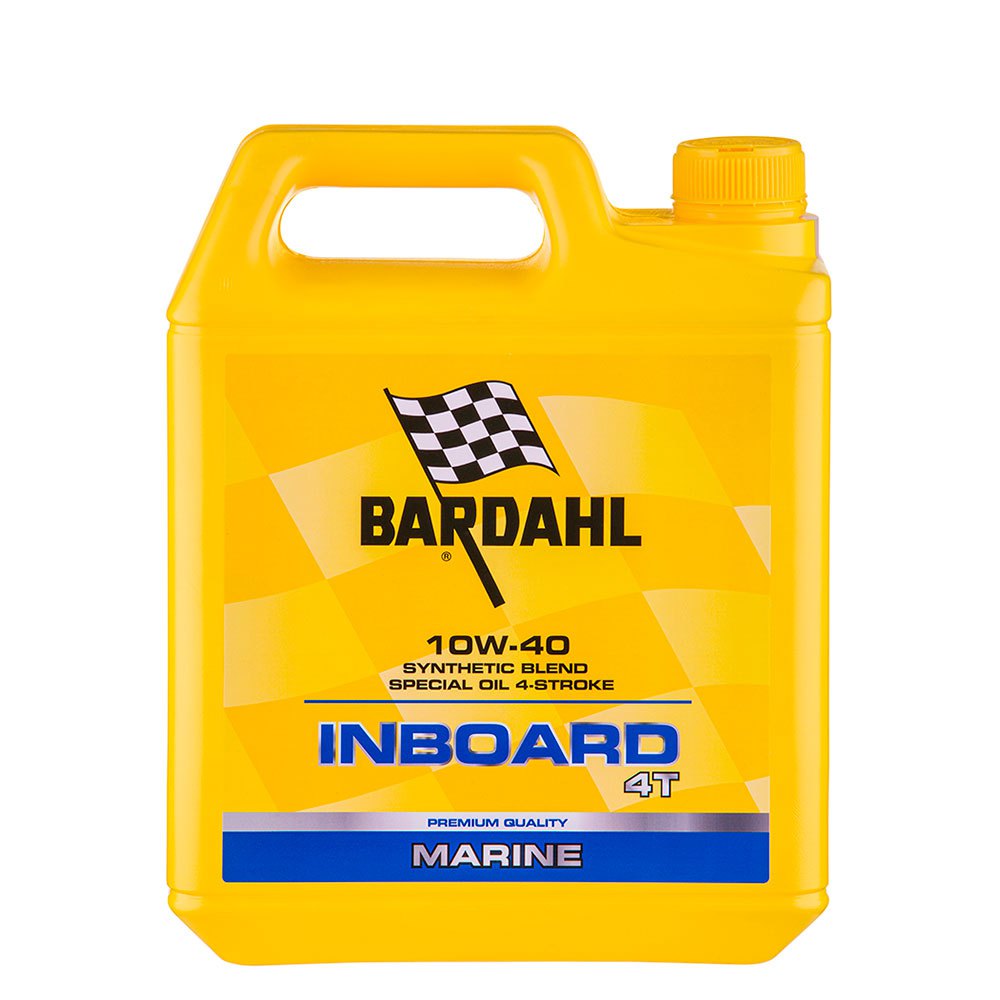 Bardahl Inboard Premium 10w-40 25l Synthetic Blend 4 Stroke Oil Gelb von Bardahl