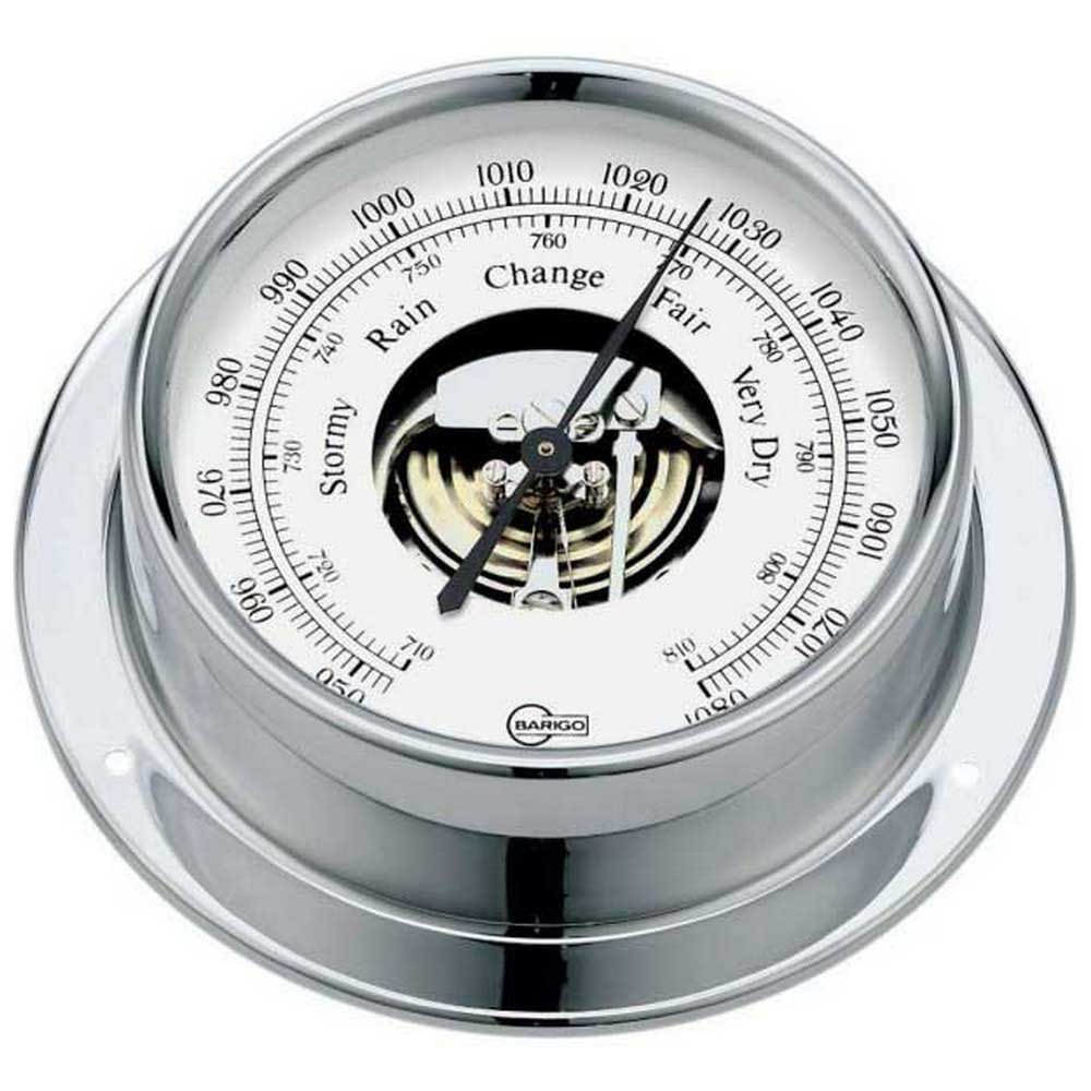 Barigo Tempo 85 Chrome Barometer Silber 110 x 32 mm Barigo Tempo 85 Chrome Barometer Silber 110 x 32 mm von Barigo