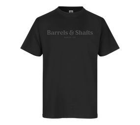 Barrels and Shafts T-Shirt - Schwarz von Barrels & Shafts