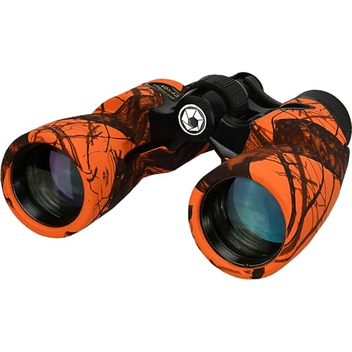 BARSKA AB13437 Crossover 10x42 Mossy Oak Blaze Camo Wasserdichtes Fernglas für Sport, Bootfahren, Marine, Vogelbeobachtung, Jagd usw BARSKA AB13437 Crossover 10x42 Mossy Oak Blaze Camo Wasserdichtes Fernglas für Sport, Bootfahren, Marine, Vogelbeobachtung, Jagd usw von Barska