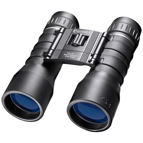 BARSKA Lucid View Kompaktes Fernglas, 10 x 42, Schwarz von Barska