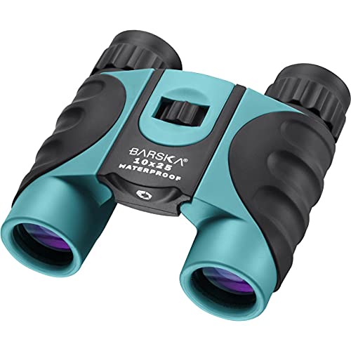 Barska AB12726 10x25mm Blau Wasserdicht Kompakt Fernglas, Schwarz, Einheitsgröße Barska AB12726 10x25mm Blau Wasserdicht Kompakt Fernglas, Schwarz, Einheitsgröße von Barska