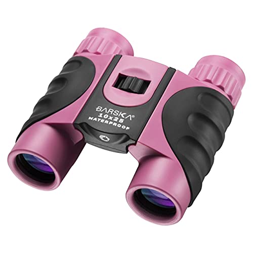 Barska Fernglas Blueline mit Tragetasche, Pink-Schwarz, 10 x 25, BA-AB12418 Barska Fernglas Blueline mit Tragetasche, Pink-Schwarz, 10 x 25, BA-AB12418 von Barska