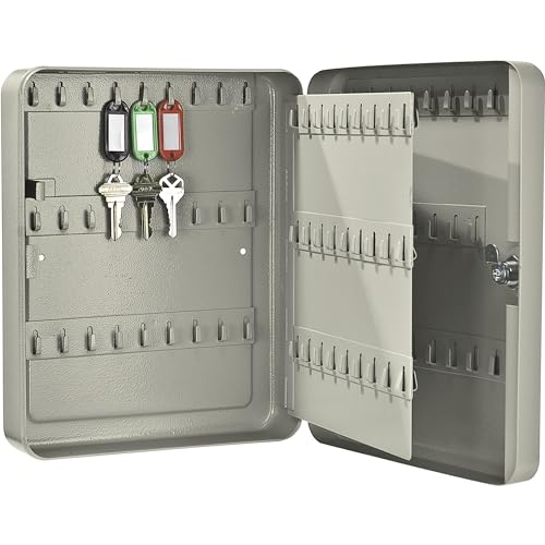 Barska Key Cabinet Lock Box Grey AX11694 Schlüsselschloss, 105 Positionen, Schlüsselkasten, grau, Unbekannt, beige, 9" x 3" x 11.75" Barska Key Cabinet Lock Box Grey AX11694 Schlüsselschloss, 105 Positionen, Schlüsselkasten, grau, Unbekannt, beige, 9" x 3" x 11.75" von Barska