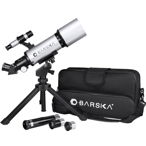 Barska Teleskop 40070 Refractor, silber, 34.3 x 9.5 x 9.5, AE10100 Barska Teleskop 40070 Refractor, silber, 34.3 x 9.5 x 9.5, AE10100 von Barska
