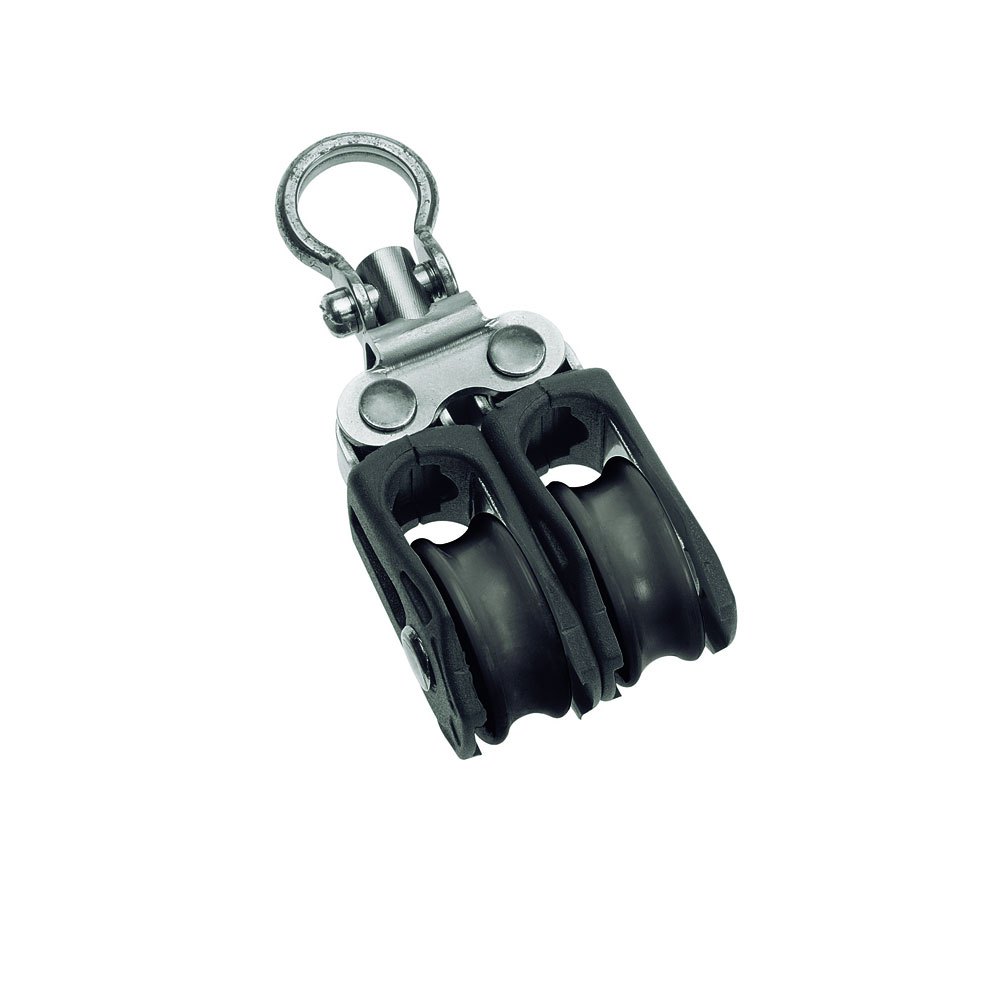 Barton Marine Double Swivel Pulley 275kg 5 Mm Silber 20 x 66 mm Barton Marine Double Swivel Pulley 275kg 5 Mm Silber 20 x 66 mm von Barton Marine