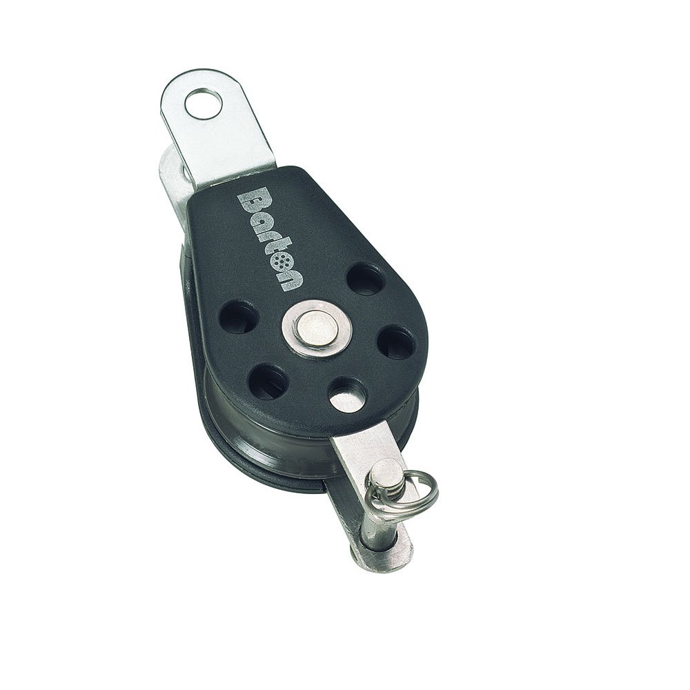 Barton Marine Single Fixed Pulley With Rope Support/removable Clevis Pin 630kg 12 Mm Silber 58 x 140 mm Barton Marine Single Fixed Pulley With Rope Support/removable Clevis Pin 630kg 12 Mm Silber 58 x 140 mm von Barton Marine