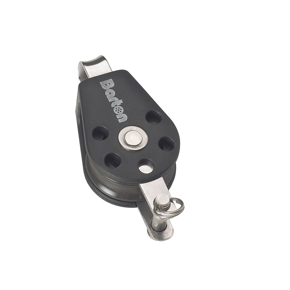 Barton Marine T2 Single Fixed Pulley With Becket&bearings Silber 35 mm Barton Marine T2 Single Fixed Pulley With Becket&bearings Silber 35 mm von Barton Marine