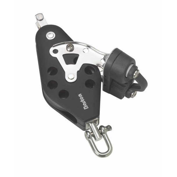 Barton Marine T2 Swivel Violin Pulley With Becket&jaw Silber Barton Marine T2 Swivel Violin Pulley With Becket&jaw Silber von Barton Marine