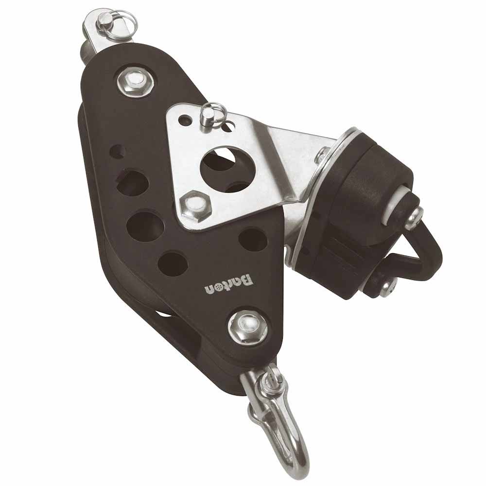 Barton Marine T7 Swivel Violin Pulley With Becket&jaw Silber Barton Marine T7 Swivel Violin Pulley With Becket&jaw Silber von Barton Marine