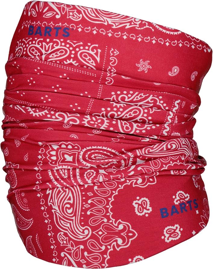 Barts, Herren, Sturmhaube + Halsschlauch, Multicol Paisley Mix, Rot, One Size von Barts