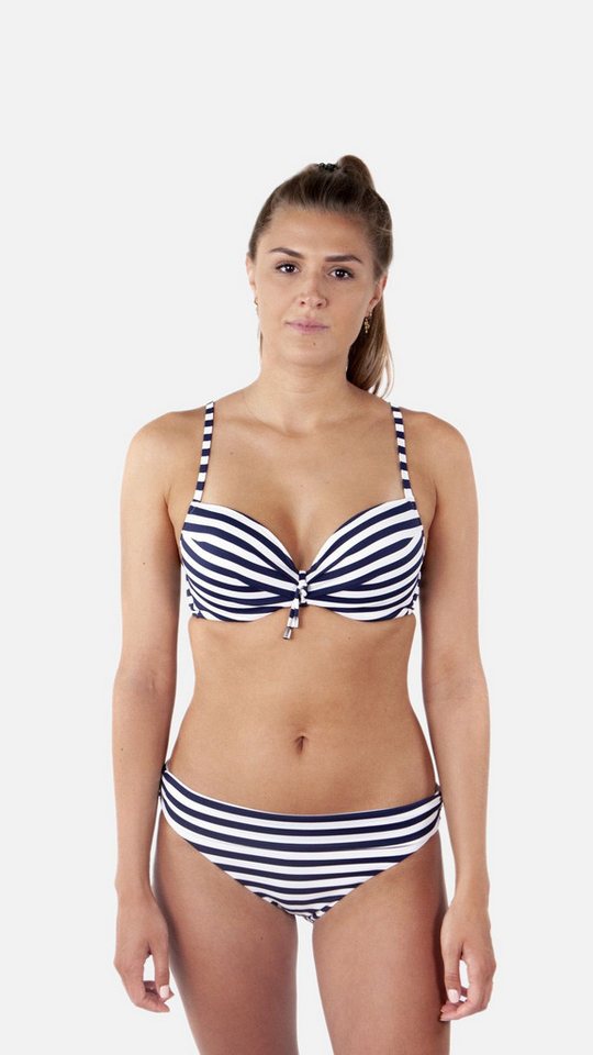 Barts Highwaist-Bikini-Hose BARTS Coaste High Waist Briefs Gestreifte Bikinihose Navy Barts Highwaist-Bikini-Hose BARTS Coaste High Waist Briefs Gestreifte Bikinihose Navy von Barts