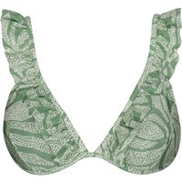 Barts Damen Akamu Wire Triangle Bikini Oberteil von Barts