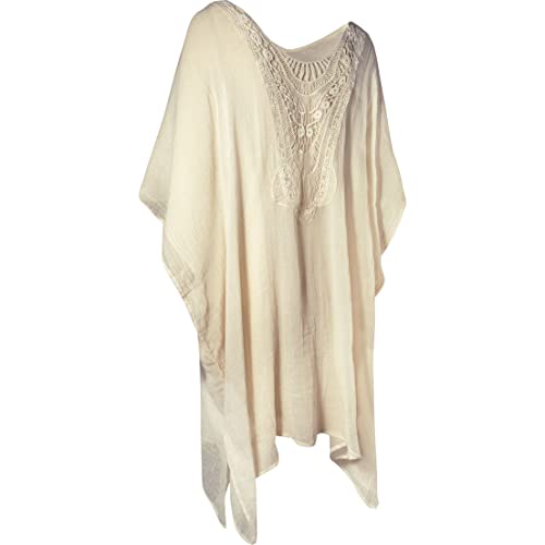 Barts Damen Limbe Kaftan Überwurf für Schwimmbekleidung Not Applicable, Cream, UNIC Barts Damen Limbe Kaftan Überwurf für Schwimmbekleidung Not Applicable, Cream, UNIC von Barts