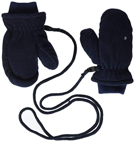 Barts Fleece Mitts Kids Jungen Handschuhe, Blau (Navy), Größe 2 (2-3 Jahre) von Barts