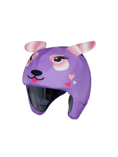 Barts Helmet Cover 3D Lila - Praktischer witziger Kinder Helm-Überzug, Größe One Size - Farbe Lilac von Barts