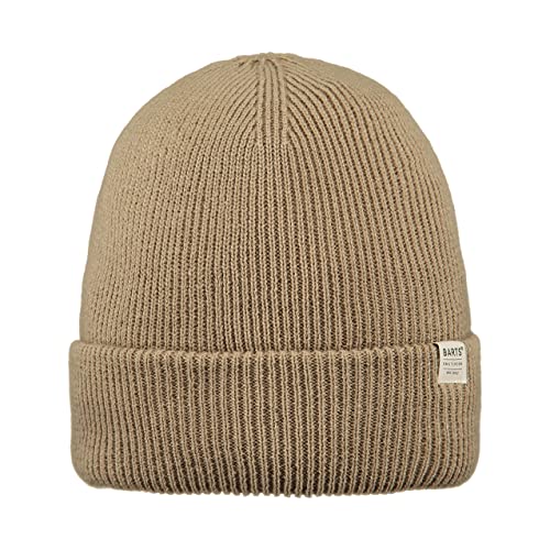 Barts Herren Kinabalu Beanie Beanie-Mütze, Taupe, Uni von Barts