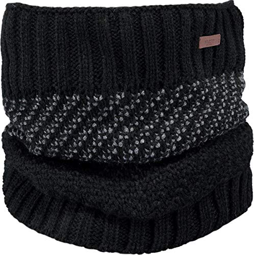 Barts Herren Marco Col Schal, Schwarz (BLACK 0001), One size (Herstellergröße: UNI) von Barts