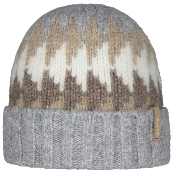 Barts - Juano Beanie - Mütze Gr One Size grau Barts - Juano Beanie - Mütze Gr One Size grau von Barts