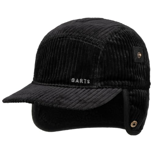 Barts M Rayner Cap Schwarz - Warme stylische Herren Cord Wintermütze, Größe One Size - Farbe Black Barts M Rayner Cap Schwarz - Warme stylische Herren Cord Wintermütze, Größe One Size - Farbe Black von Barts