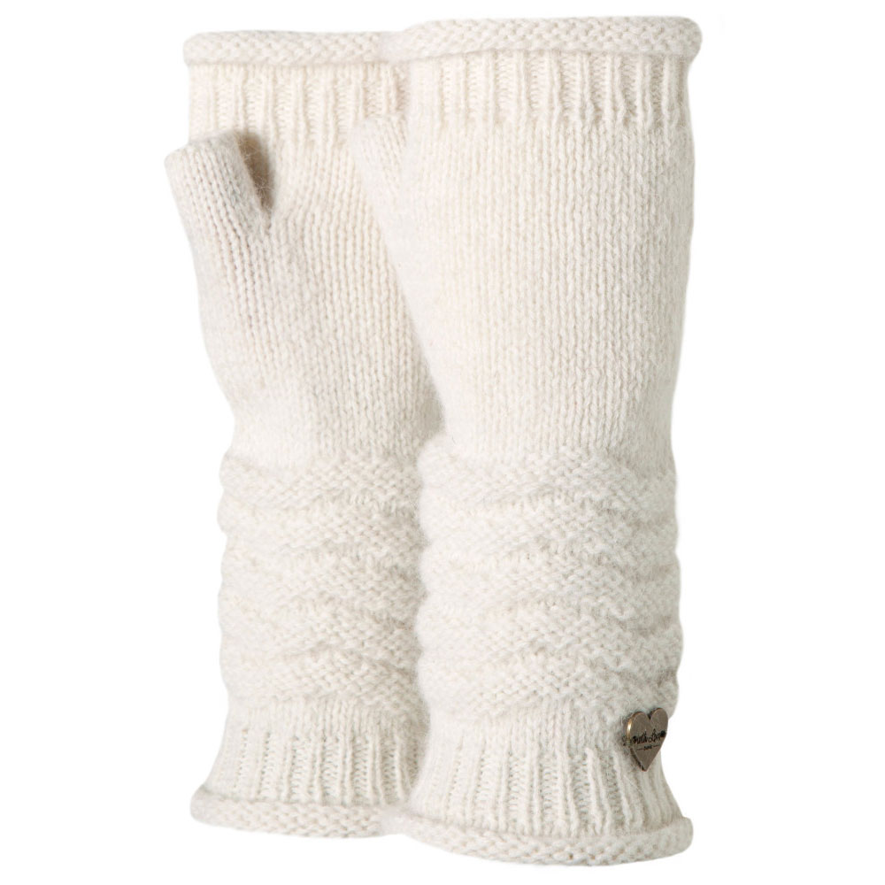 Barts Madge Arm Warmers Beige 53 cm Frau von Barts