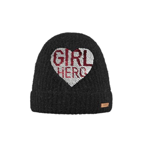 Barts Mädchen Spaerkle Beanie Beanie-Mütze, Black, 53 Barts Mädchen Spaerkle Beanie Beanie-Mütze, Black, 53 von Barts