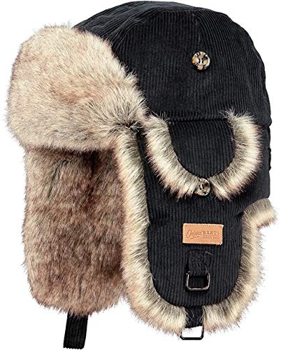 Barts Rib Bomber Schwarz Trappermütze - One-Size Barts Rib Bomber Schwarz Trappermütze - One-Size von Barts