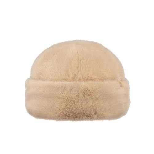 Barts W Cherrybush Hat Braun - Warmer modischer Damen Kunstfell Winterhut, Größe One Size - Farbe Lightbrown von Barts