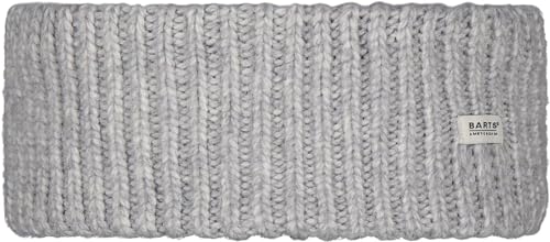 Barts W Zias Headband Grau - Warmes bequemes Damen Stirnband, Größe One Size - Farbe Heather Grey von Barts