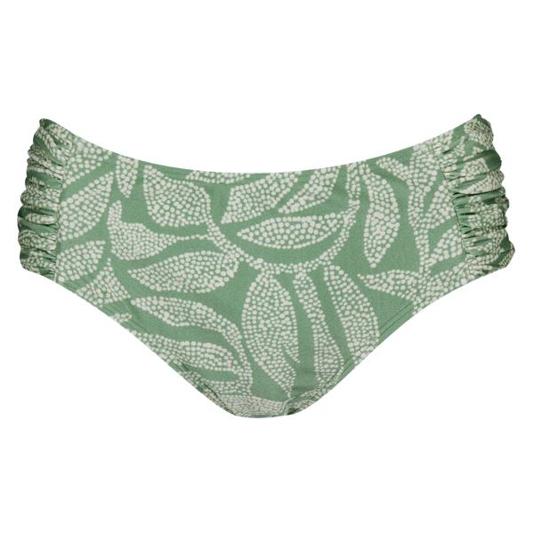 Barts - Women's Akamu Mid Waist Briefs - Bikini-Bottom Gr 38 grün von Barts