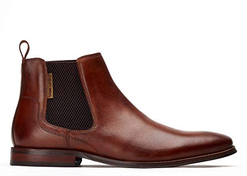 Base London Herren Sikes Chelsea-boots Stiefel Braun 42 EU von Base London