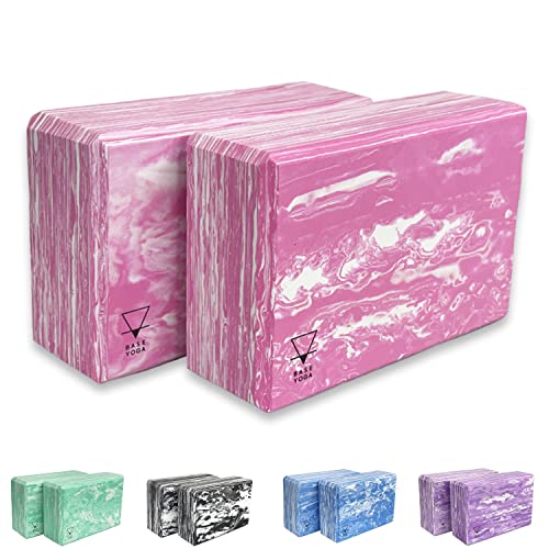 Base yoga Yoga Block - 1 oder 2 PC-Set - Einzigartiger starker/fester/leichter EVA-Schaumblock/Ziegel Base yoga Yoga Block - 1 oder 2 PC-Set - Einzigartiger starker/fester/leichter EVA-Schaumblock/Ziegel von Base yoga