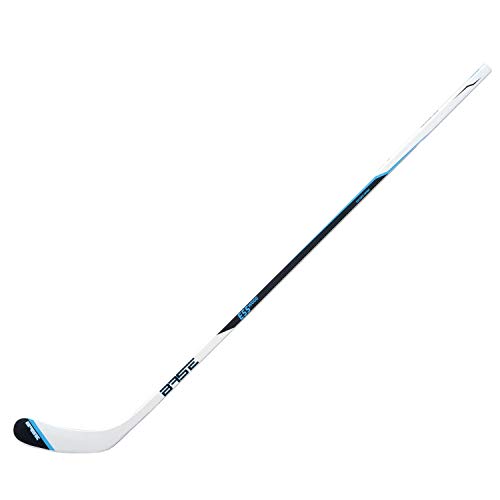 Base Eishockeyschläger E55 PP26, Schläger für Erwachsene, Senior Hockeyzubehör 152 cm aus Holz, Rechts-händer, auch für Straßenhockey von Base
