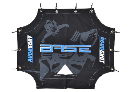 Base Unisex – Erwachsene Accushot Torwand mit Gummibändchen 54 Zoll, schwarz/blau, 137 x 112 x 66 cm Base Unisex – Erwachsene Accushot Torwand mit Gummibändchen 54 Zoll, schwarz/blau, 137 x 112 x 66 cm von Base