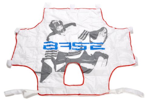 Base Unisex – Erwachsene Torwand 54 Zoll Streethockey Tor, weiß, Maße 137 x 112 x 66 cm von Base