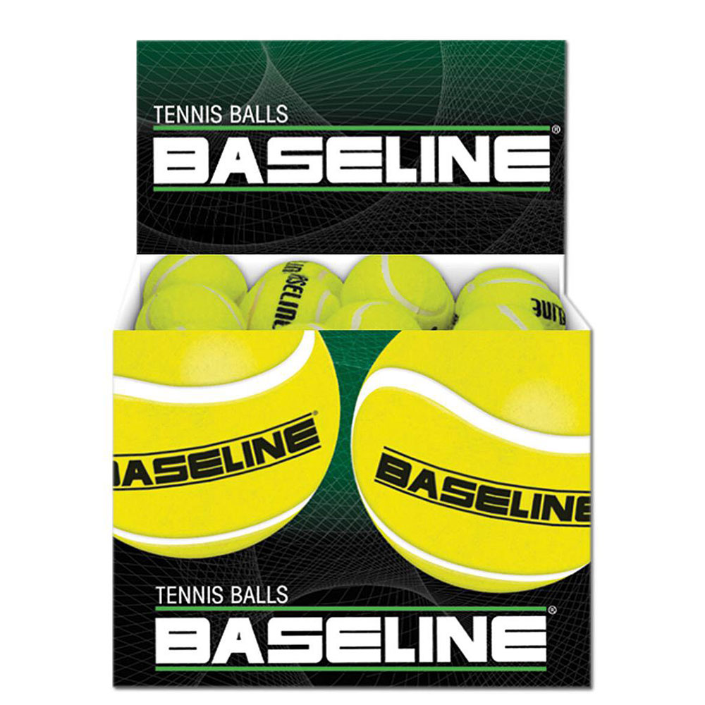 Baseline Tennis Balls 48 Units Gelb Baseline Tennis Balls 48 Units Gelb von Baseline