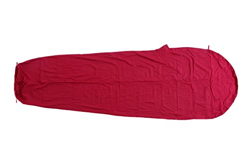 Basic Nature Baumwollinlett, Mumienform Inlett, Bordeaux, One Size Basic Nature Baumwollinlett, Mumienform Inlett, Bordeaux, One Size von Basic Nature