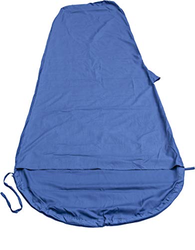 Basic Nature Mischgewebe Inlett, Mumienform, Blau, One Size Basic Nature Mischgewebe Inlett, Mumienform, Blau, One Size von Basic Nature