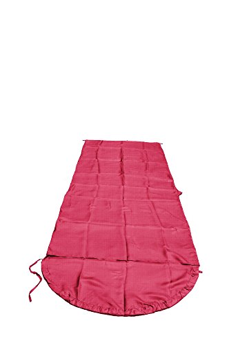 Basic Nature Seideninlett Inlett, Bordeaux, One Size von Basic Nature