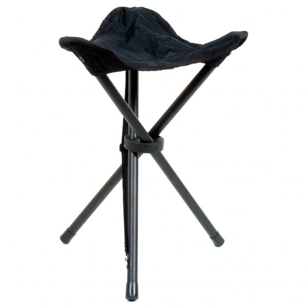Basic Nature - Travelchair Dreibeinhocker - Campingstuhl Gr Stahl grau Basic Nature - Travelchair Dreibeinhocker - Campingstuhl Gr Stahl grau von Basic Nature