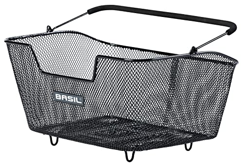 Basil Unisex – Erwachsene M Multi-System Fahrradkorb, schwarz, 5 Kg Basil Unisex – Erwachsene M Multi-System Fahrradkorb, schwarz, 5 Kg von Basil