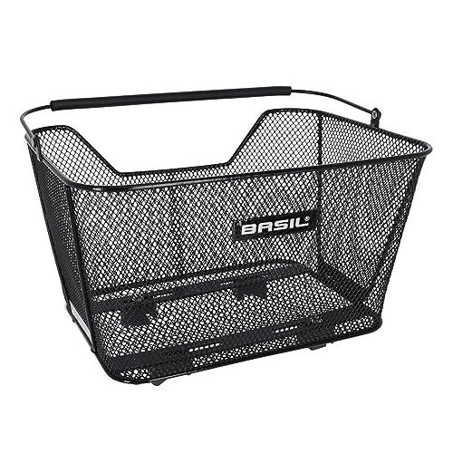 Basil B.V. Unisex – Erwachsene Basil Lesto WSL Hinterradkorb, Schwarz, 32x41 Basil B.V. Unisex – Erwachsene Basil Lesto WSL Hinterradkorb, Schwarz, 32x41 von Basil