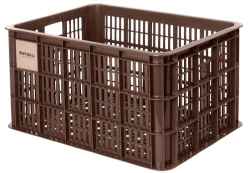 Basil B.V. Unisex – Erwachsene Crate Fahrradkaste, Braun, 49.8x39x26.5cm Basil B.V. Unisex – Erwachsene Crate Fahrradkaste, Braun, 49.8x39x26.5cm von Basil