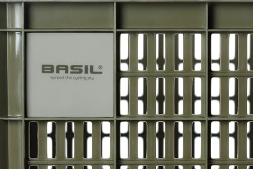 Basil B.V. Unisex – Erwachsene Crate Fahrradkaste, Grau, 45.25x35x25cm von Basil B.V.