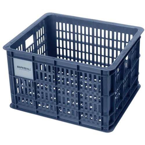 Basil B.V. Unisex – Erwachsene Crate Fahrradkaste, Grau, 45.25x35x25cm von Basil B.V.