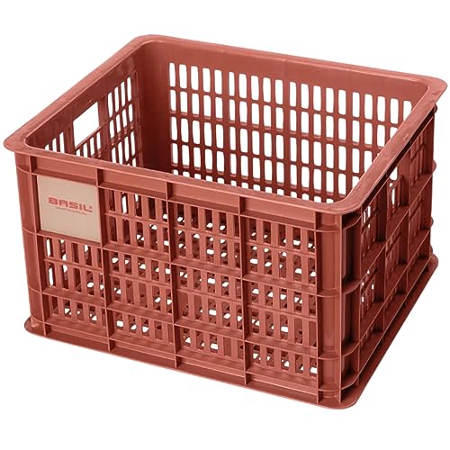 Basil B.V. Unisex – Erwachsene Crate Fahrradkaste, Red, 45.25x35x25cm Basil B.V. Unisex – Erwachsene Crate Fahrradkaste, Red, 45.25x35x25cm von Basil
